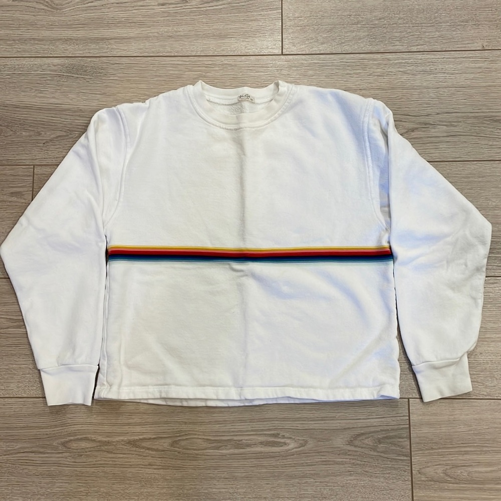 PacSun John Galt, sweatshirt, one size fits all, white
